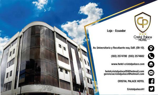 Hotel Cristal Palace Loja Buitenkant foto